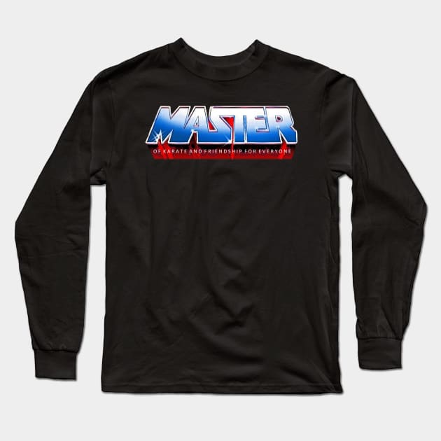 Master of Karate and Friendship Long Sleeve T-Shirt by Smyrx